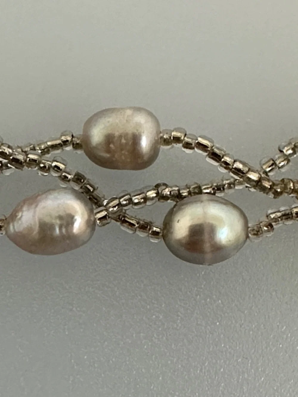 Multi-Strand Pearl & Gold-Tone Beaded Bracelet - Women Jewelry